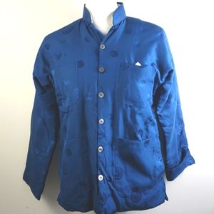 Vintage Double Horse Pure Silk Lined Jacket